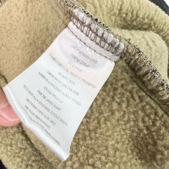 Exofficio Fleece Sweater Mens Large Outdoor 1/4 Zip Tan Pullover Long Sleeve - Picture 7 of 10